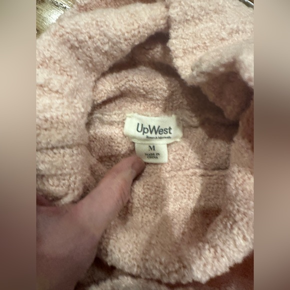 UpWest Soft Blush Turtleneck Sweater - Picture 6 of 9